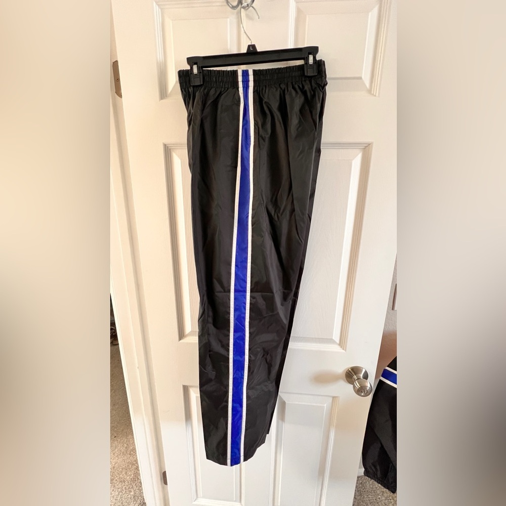 Y2K Lavon Track Suit jacket & pants Women’s size Medium Black
